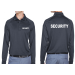 Custom Security Tactical Performance Longsleeve Polo